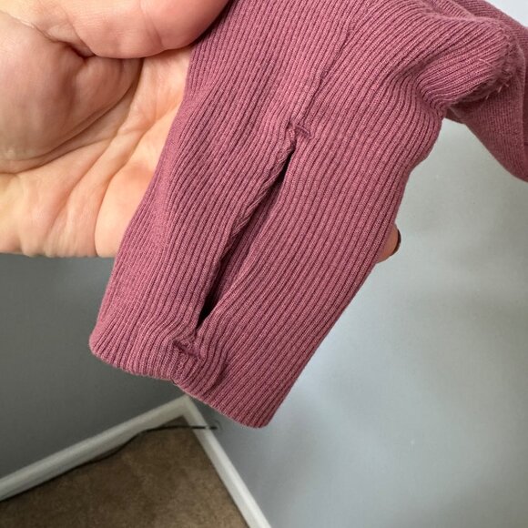 ATHLETA coaster luxe pullover sweatshirt in rose size XS - Picture 3 of 9